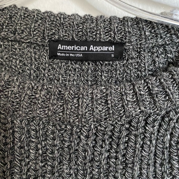 NEW w tags American Apparel Crop Sweater - Picture 4 of 4